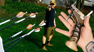 I Made a Compact "Tool" That Accelerates Full-Sized Arrows
