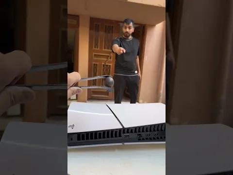 وش يصير اذا حطيت كرة الناري على بلايستيشن