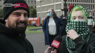 "Gays for Gaza" Activist CRASHES OUT When Hit With Truth