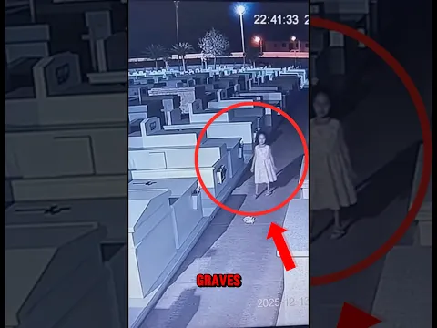 This Child Wasn’t Alone in the Cemetery… Watch Closely🫣