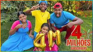 COMEMORAÇÃO DOS 4 MILHÕES DE INSCRITOS - Mundinho da Sophya🤩😘😘