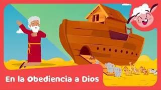 En la Obediencia a Dios 🚢 El arca de Noe 🦜Cancion Infantil 🎤 In Christ Kids (Video Oficial)