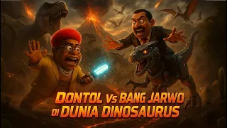 KOMPILASI DONTOL VS BANG JARWO DI DUNIA DINOSAURUS