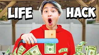 Trying 100 Tik Tok Life Hacks In 24 Hours