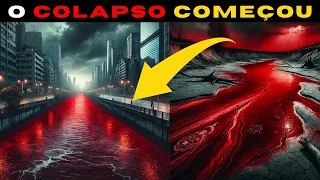 Profecia Bíblica Se Cumprindo! 🚨 Rios ao Redor do Mundo Estão Ficando VERMELHOS!