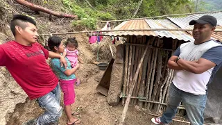 🔴 Volvimos a visitar a la familia que solo tenían tortilla y sal para comer 😕