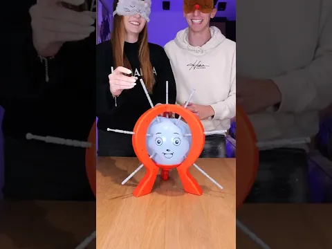 NIE PRZEBIJ BALONA NA ŚLEPO CHALLENGE 😱 #shorts