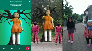 SQUID GAME PARODY (Kompilasi Video) Lampu Merah Lampu Hijau Game 🚦