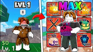 So I made this video one year ago.. (Blox Fruits)