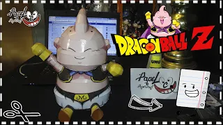 MAJIN BOO CHIBI PAPERCRAFT/COMO HACER A MAJIN BOO DE PAPEL/PASO A PASO/DRAGONBALLZ/PAPELOCO