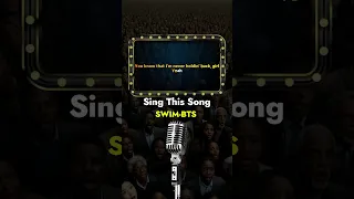 SING ALONG 🎤🔥 BTS — SWIM (Lyrics on screen)