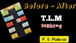 Easy maths tlm Before - After no. #education #school #video