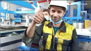 Iran customer- PIR sandwich panel production line