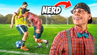 Nerd Exposes Footballers (ankles broken!)