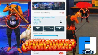 ¿Realmente FUNCIONA FF TOOLS?🤔 "H4CK ANTIBAN para DAR TODO ROJO en las PIERNAS🤯 FREE FIRE #tiktok