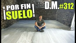 Restaurando una CABAÑA ABANDONADA de más de 100 AÑOS 7 🏠 Solera de hormigón - Detección Metálica 312