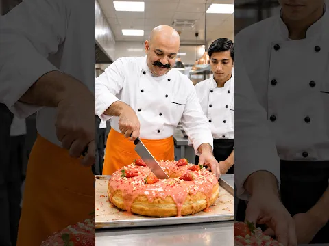 Chotu Ka Monster Strawberry Donut Dekh Kar Sab Reh Gaye Hairaan! #shorts #viral #shortvideo