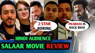 Salaar Hindi Audience Reaction | Salaar Public Review | Salaar Public Opinion | Salaar Public Talk