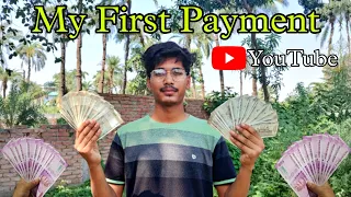 My First Payment from Youtube || YouTube Money || Youtube Earning|| my first payment 2023