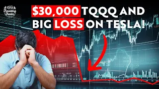 Big Loss on TSLA and Breakout of TQQQ | Day Trading Recap