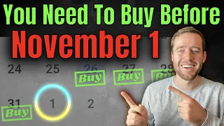 3 Cryptos You NEED To Buy Before November 1