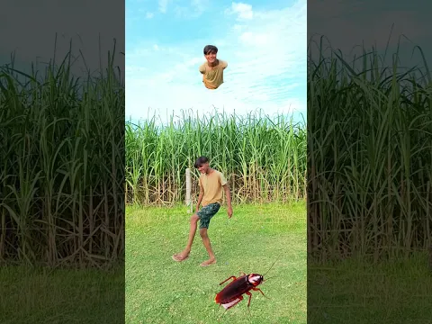 Flying body parts vs food eating funny vfx magic Kinemaster editing video |