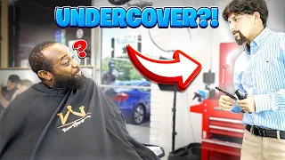 BEST BARBER IN THE WORLD GOES UNDERCOVER! 💈I ALMOST GOT BEAT UP 🤦🏻‍♂️🥊