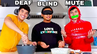 BLIND DEAF MUTE CHALLENGE ft Roi & Alex