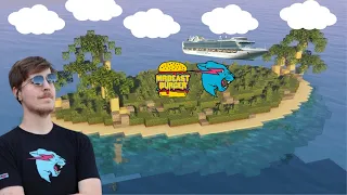 I gave away Mrbeast's Island in Minecraft