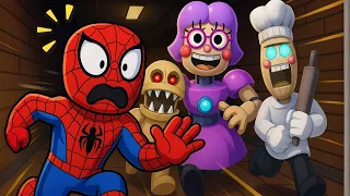 Escape Miss Ani-Tron’s Detention! (SCARY OBBY) – Jumpscares & Funny Fails