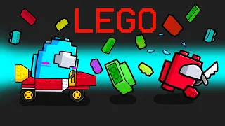 Jugando como LEGO en Among Us!.