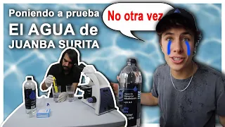 VR a @Juanpa Zurita | Parte 2 | Biólogo poniendo a prueba el agua de "Juan Basurita"