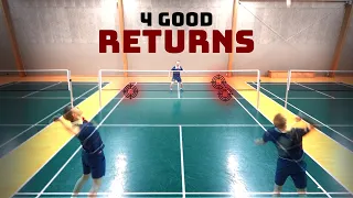The ultimate guide to returning high serves in Badminton