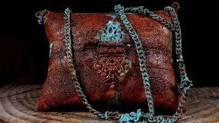 I Was Shocked to Open It! Extremely Beautiful Vintage Handbag - Restoration ASMR