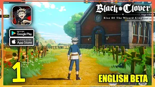 Black Clover M: Rise of the Wizard King Gameplay Walkthrough (Android, iOS) - Part 1
