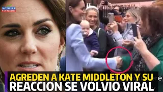 AGREDEN A KATE MIDDLETON, SU REACCION SE VOLVIO VIRAL #katemiddleton #principewilliam #reinaisabelii