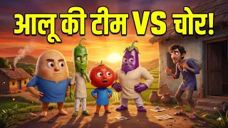 आलू की टीम । चोर ने मुखिया के घर में करी चोरी फिर जो चार दोस्तों ने किया उसे देखकर दंग रह जाओगे 😱