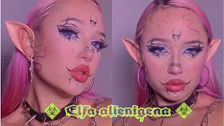 💚⛓️ 𝔼𝕝𝕗𝕒 𝔸𝕝𝕚𝕖𝕟í𝕘𝕖𝕟𝕒 ⛓️💚 (Tutorial de maquillaje)