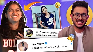 I got ROASTED BADLY  😭 ft- @CarryMinati
