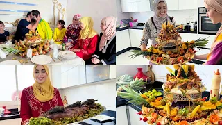 هدي هيا العراضة هماوية ديال بصاح شوفو وصال كيفاش رحبات بالضيوف لي جاو من فرنسا اللهم بارك