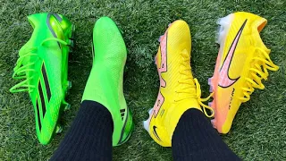 IT'S NOT EVEN CLOSE! - Nike Mercurial Superfly 9 & Vapor 15 Elite vs Adidas X Speedportal+ & .1