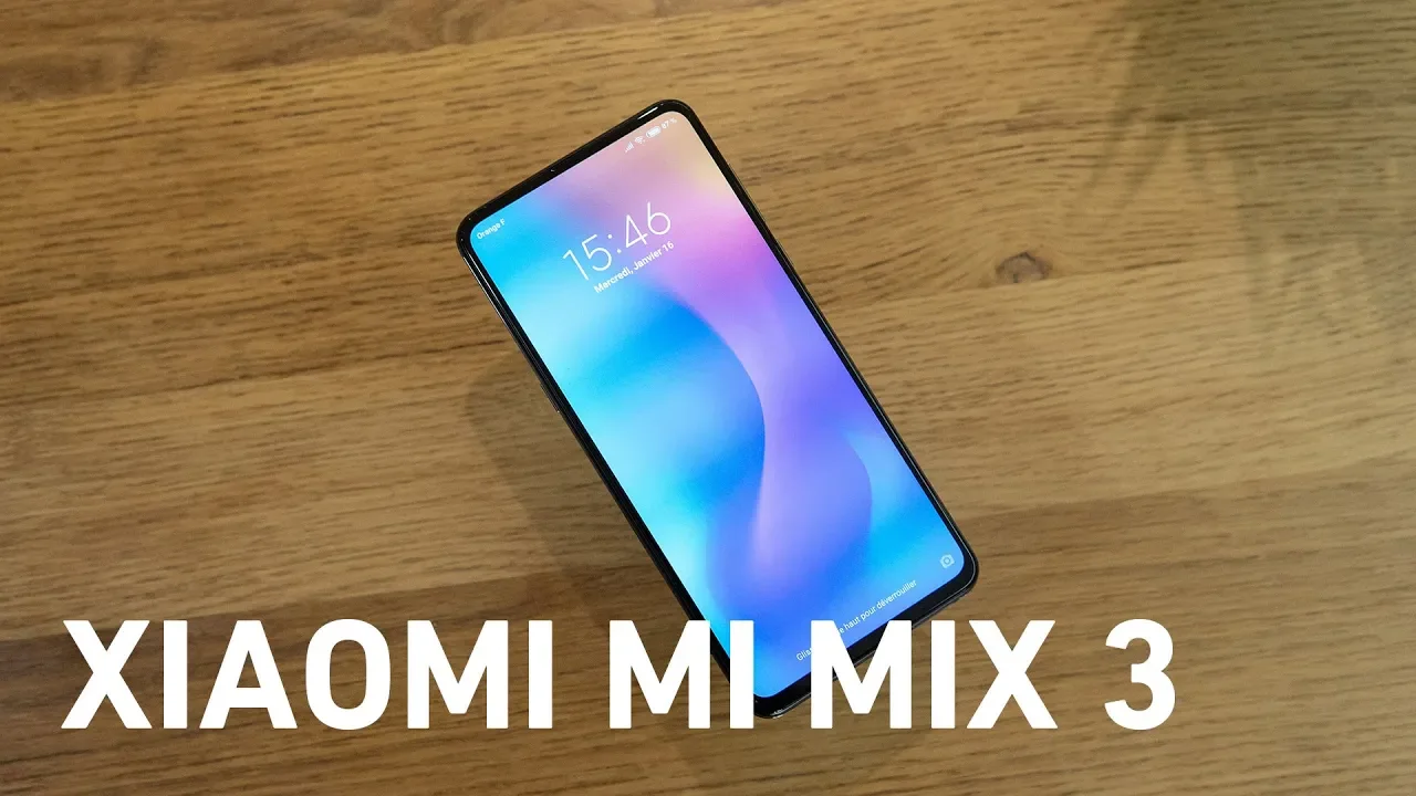 Vido-Test de Xiaomi Mi Mix 3 par Presse Citron