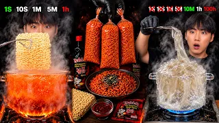 Best of BiteFlix: Buldak, 1 Second vs 100 Hours & More 🔥 ASMR Eating Sounds Compilation
