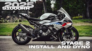 2025 BMW S1000RR, BT Moto Stage 2 Install and Dyno with GPS Testing