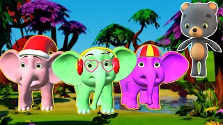 Kalu Madari Aaya |🐘 Ek Mota Hathi | Hathi Raja Kahan Chale I Jia Jelly #Kalumadari  #ekmotahathi