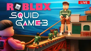 [LIVE🔴] SQUID GAME 3 ROBLOX GAMEPLAY | ROBLOX LIVE #shorts #squidgame #roblox
