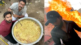 1000 Maggie banai🍜 aag laga di