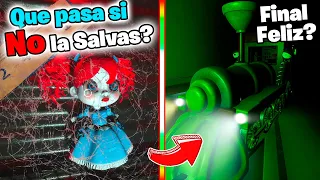 Que pasa si NO SALVAMOS a POPPY y escapamos en el TREN!? 😱😈