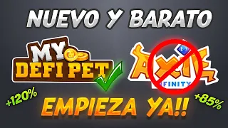 🔥MY DEFI PET🔥BRUTAL JUEGO BLOCKCHAIN IGUAL A AXIE INFINITY PERO MAS BARATO🔥SORTEANDO PETS