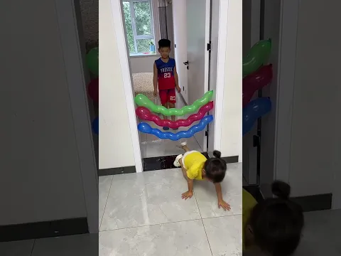 Family Balloon Stomp Challenge #Funny #Comedy #Fun #FunnyShorts #FunnyFails #FunnyGames